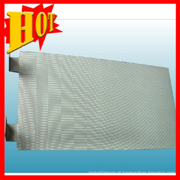 Customed Titanium Anode Mesh para o gerador de hipoclorito de sódio na China